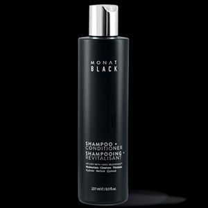MONAT BLACK SHAMPOO +CONDITIONER 2 In 1